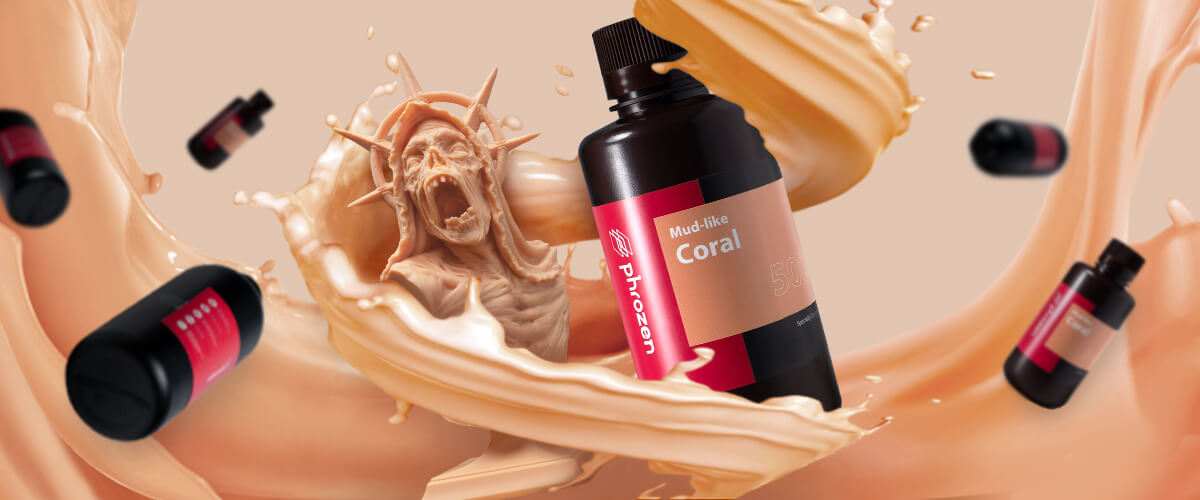 5 Vibrant 3D Models You Can Create with Mud-Like Resin