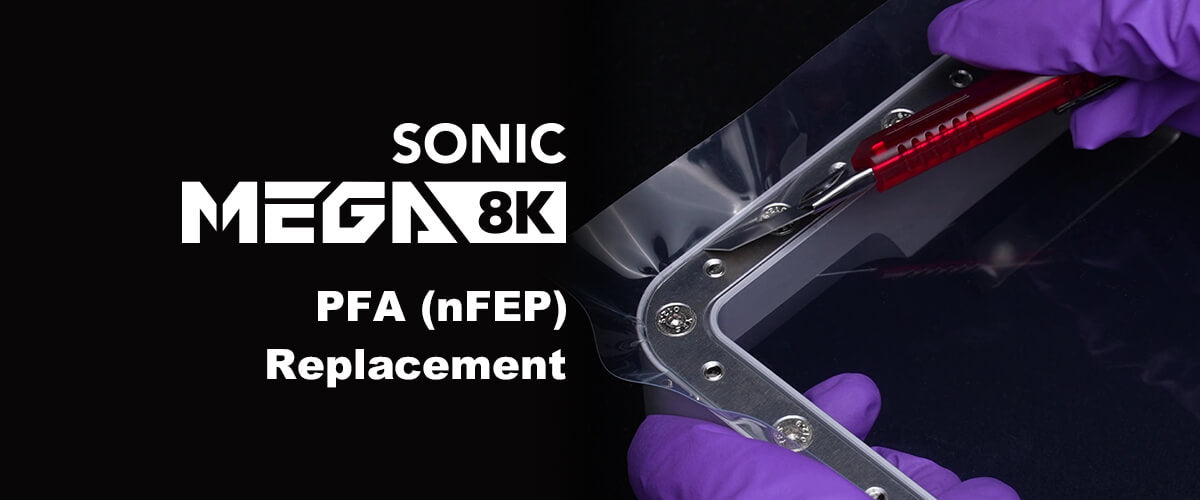 Sonic Mega 8K PFA (nFEP) の交換 |フロゼン | Phrozen Technology