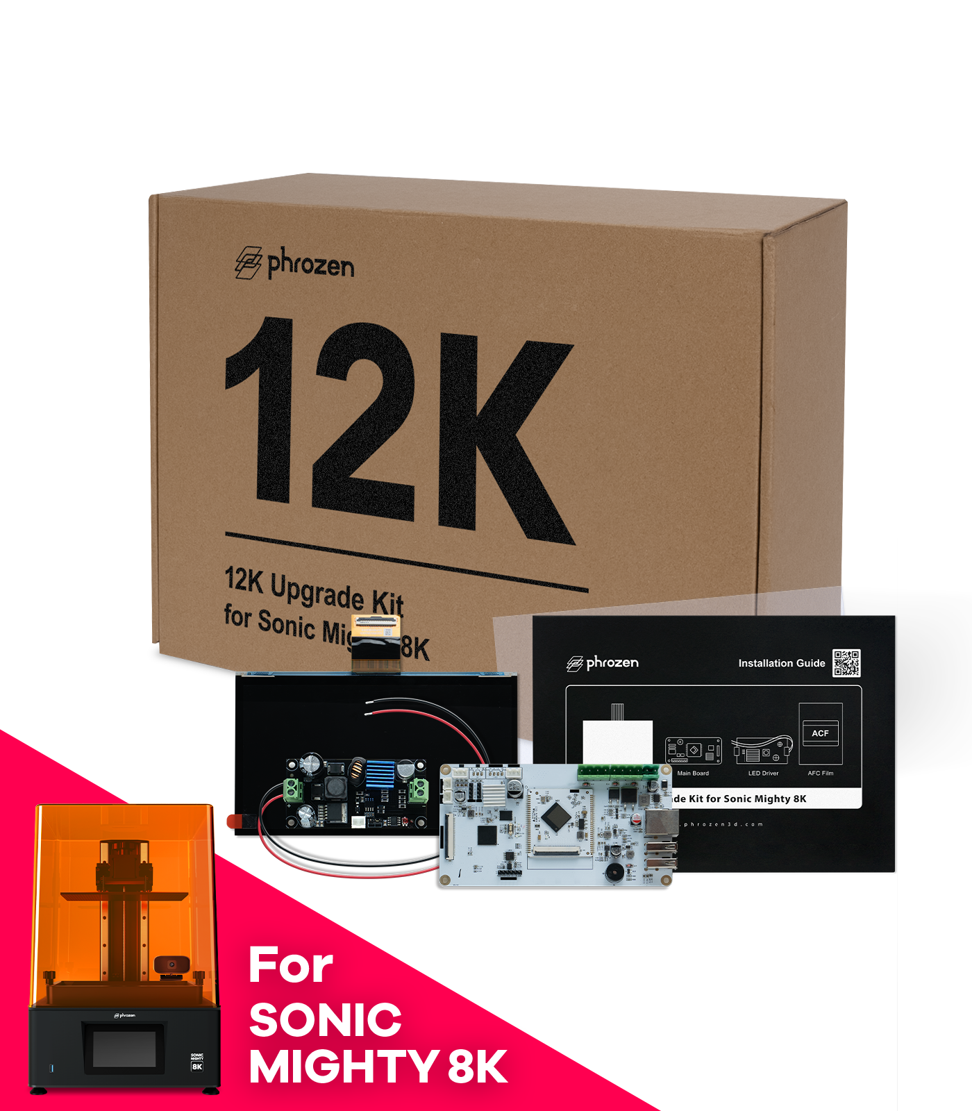 Phrozen 12K Upgrade Kit for Sonic Mighty 8K | Phrozen Technology