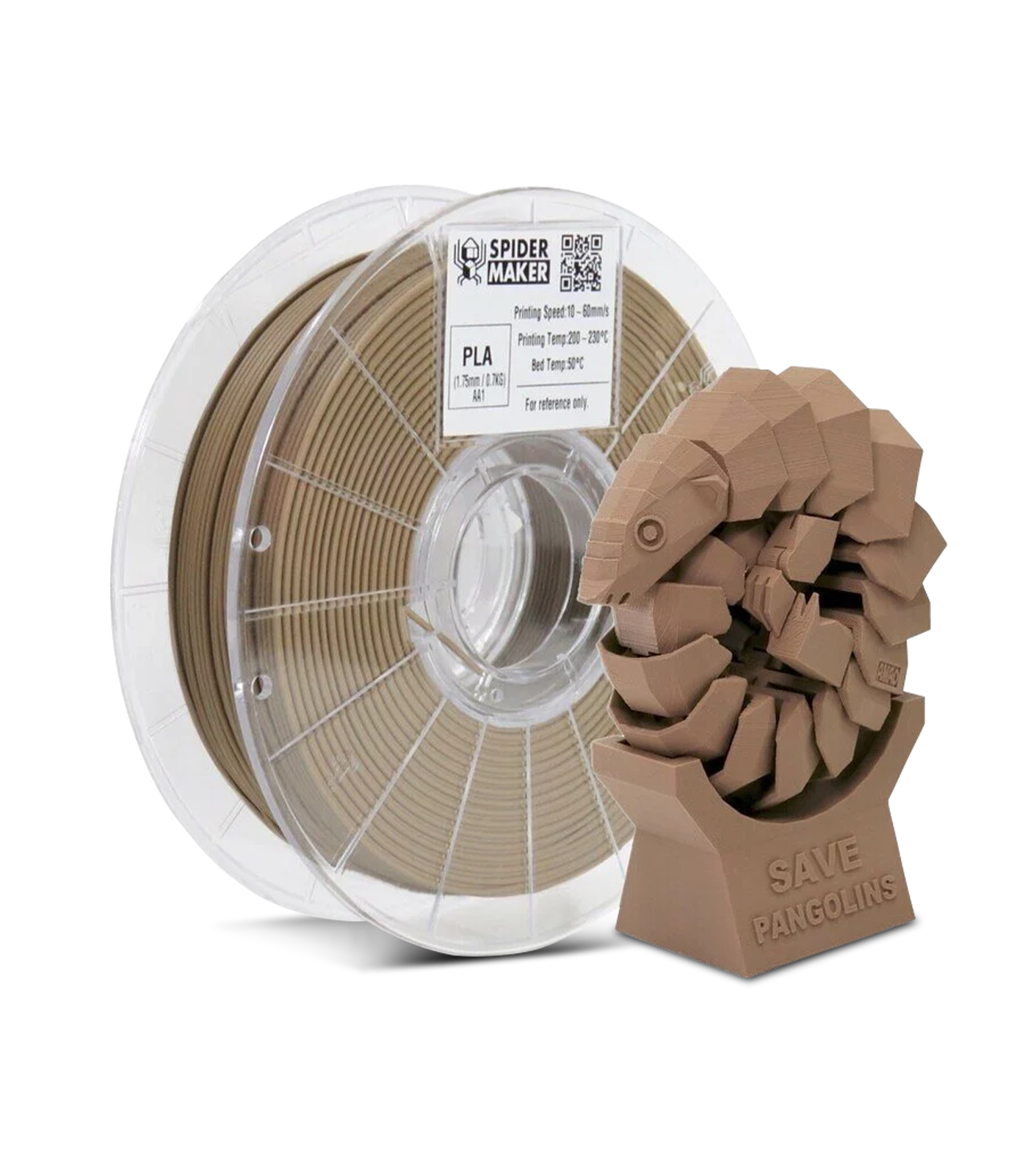 SpiderMaker 3D Matte PLA Filament