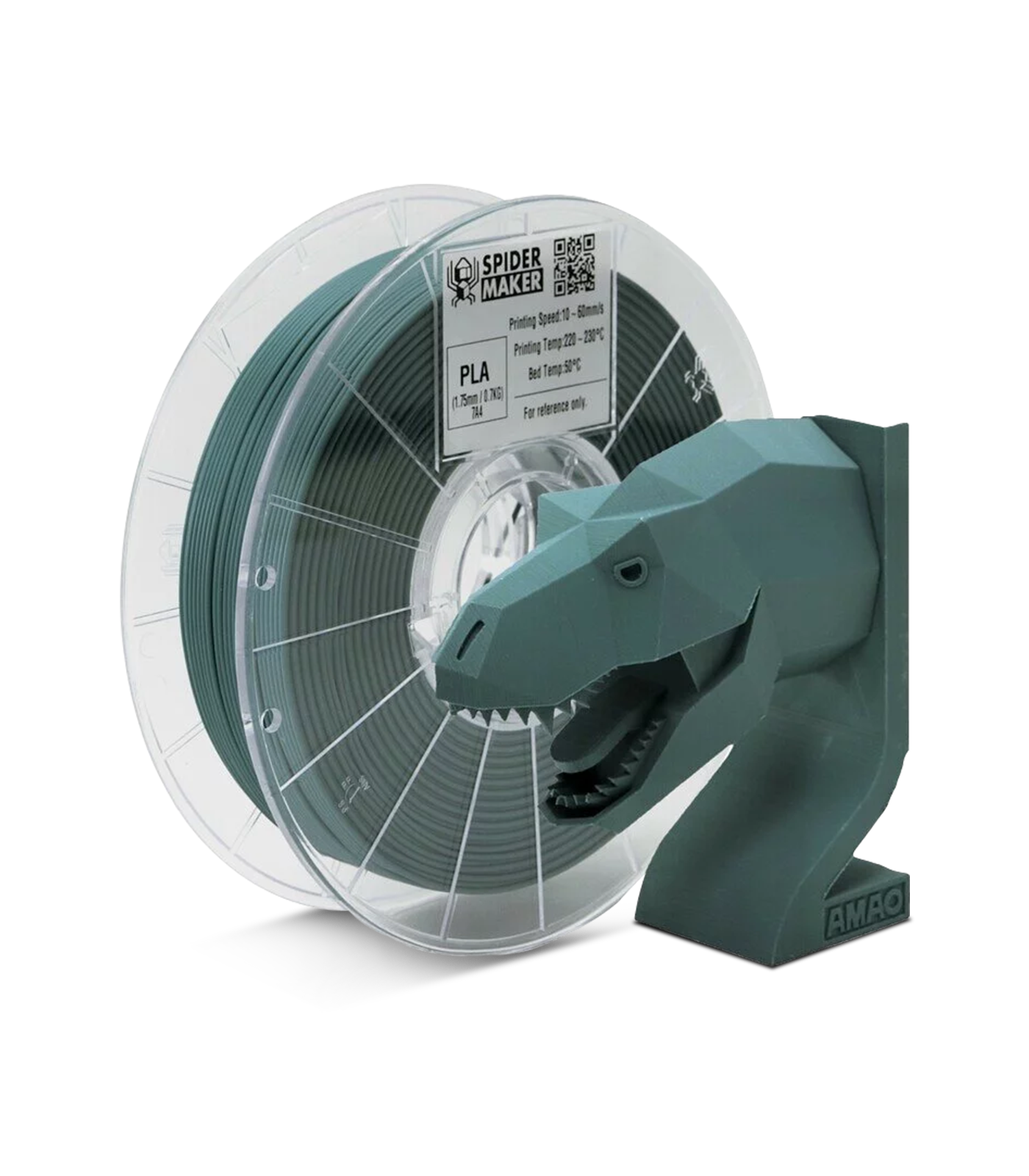 SpiderMaker 3D Matte PLA Filament