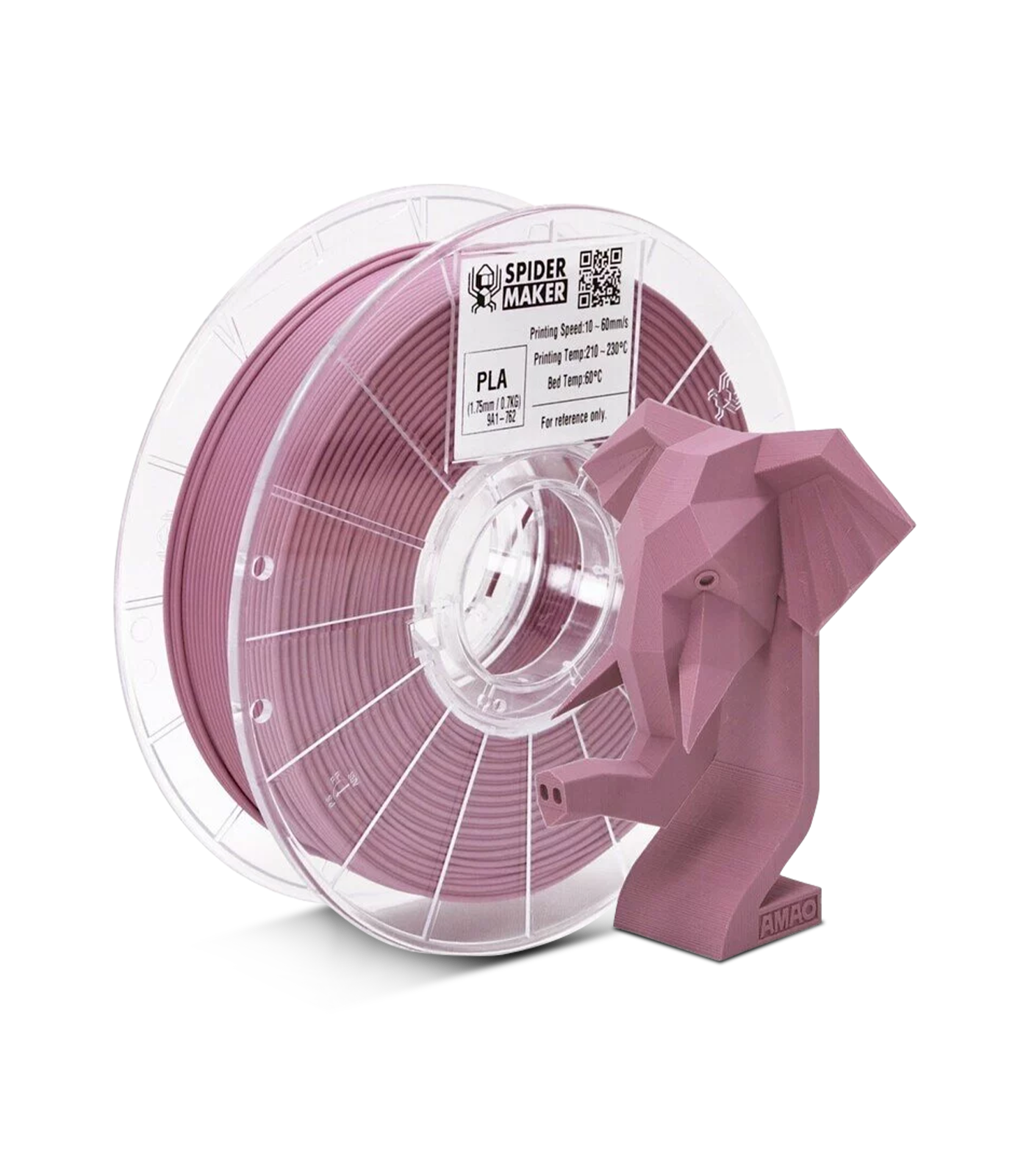 SpiderMaker 3D Matte PLA Filament