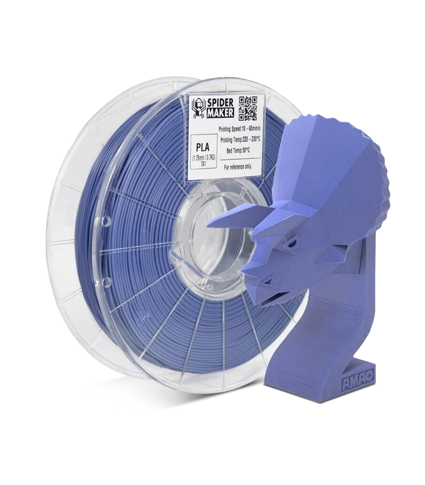 SpiderMaker 3D Matte PLA Filament