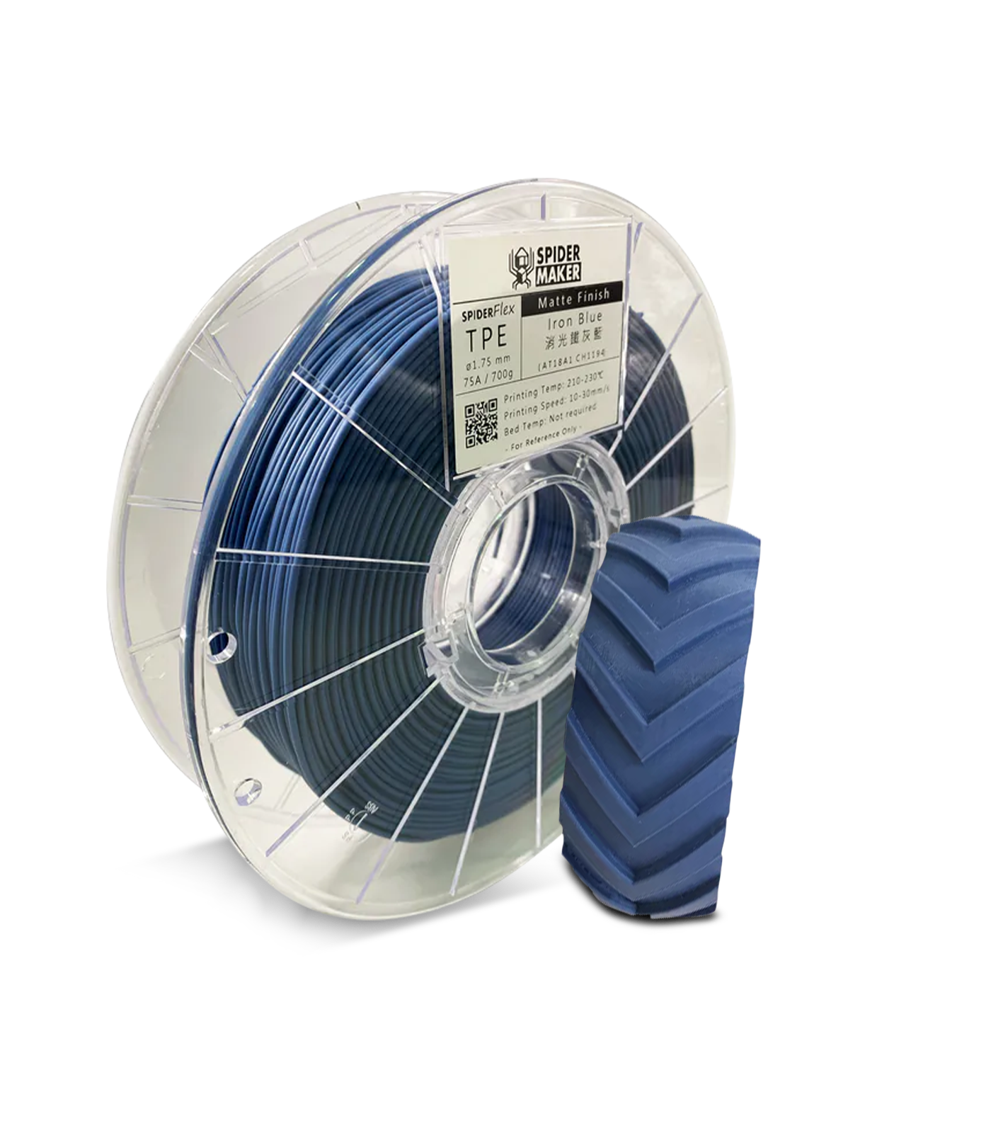 SpiderMaker 3D Matte PLA Filament