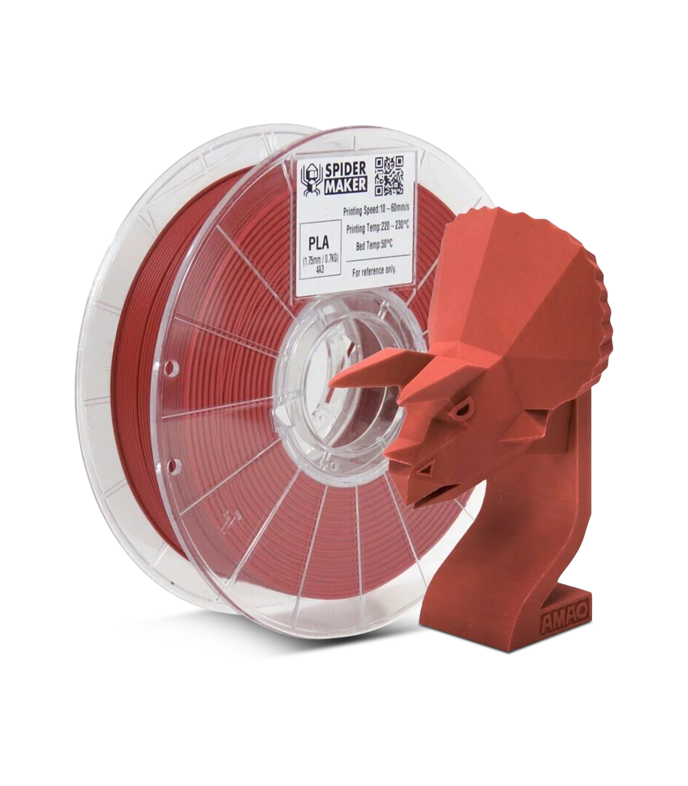 SpiderMaker 3D Matte PLA Filament