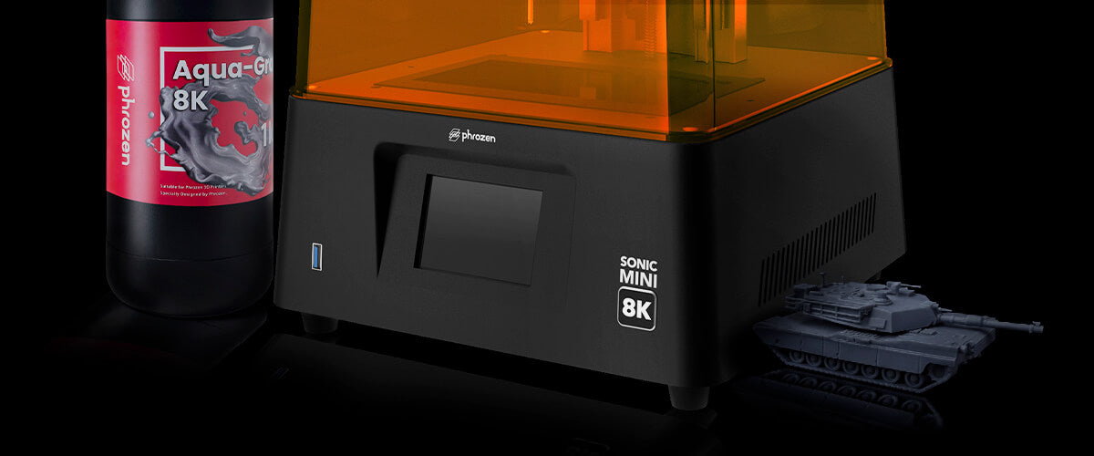 Create 3D Printed Military Miniatures with Sonic Mini 8K