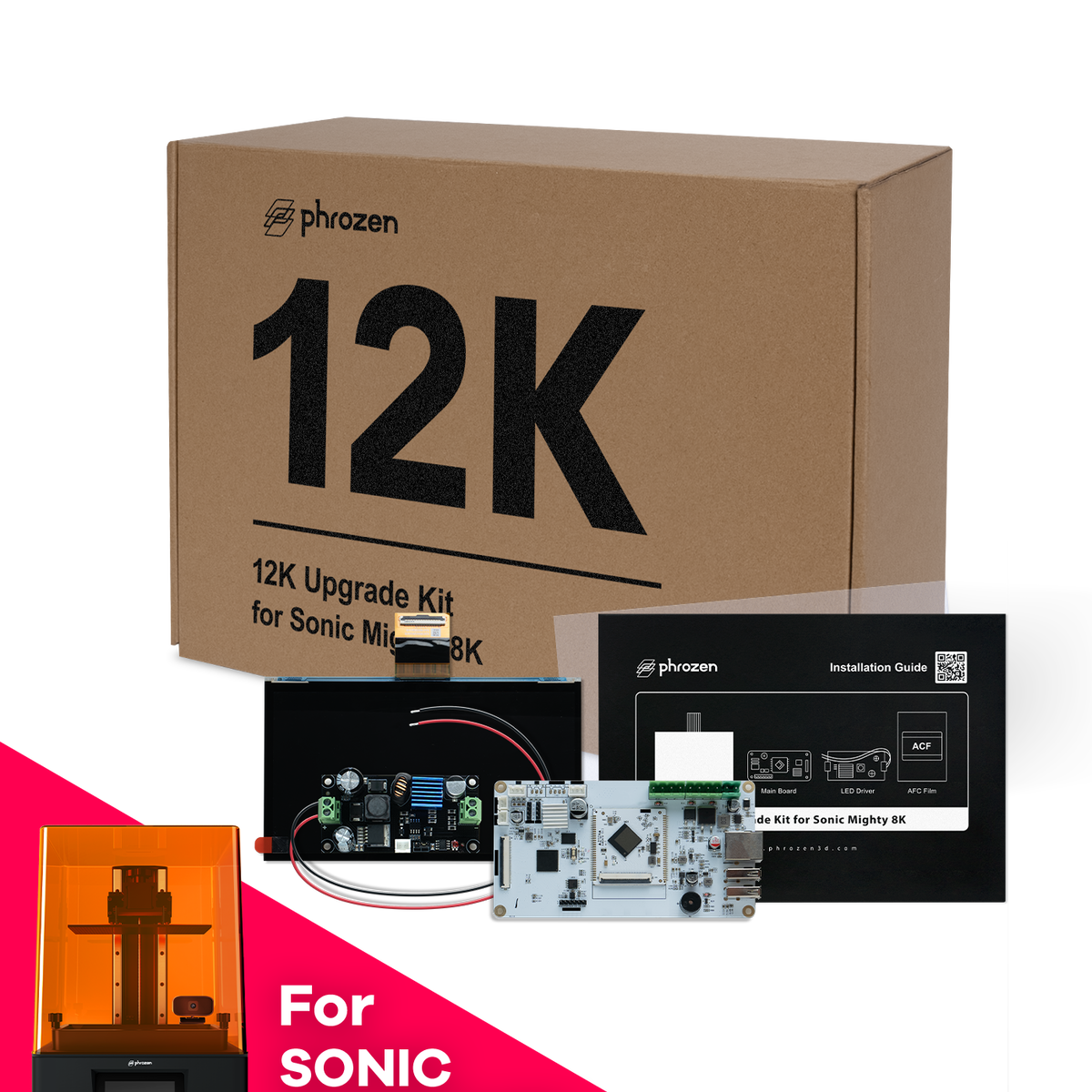 Phrozen 12K Upgrade Kit for Sonic Mighty 8K | Phrozen Technology